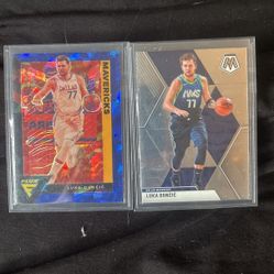2 Card Lot Of Luka Doncic 