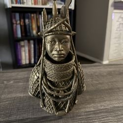 Benin Bronze African Sculpture