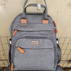 New BabbleRoo Diaper Bag Backpack P/U Only 