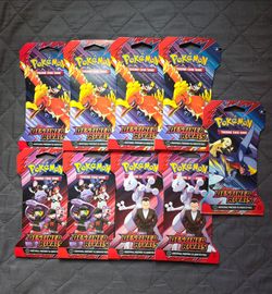 Pokemon Scarlet & Violet Destined Rivals Sleeved Pack Lot of 9