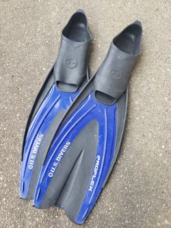 Dive Fins,  Size 11-12