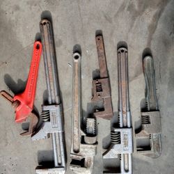 Old Pipe Wrenches