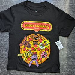 NWT Five Nights At Freddy's Youth XS shirt 