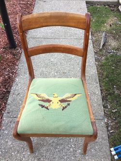 Vintage sewing chair