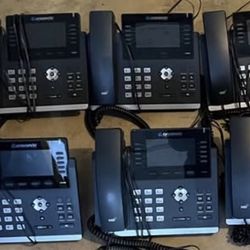 6 Crexendo VoIP Office Phones – Tested – Small Business Setup