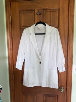 Ladies linen blazer
