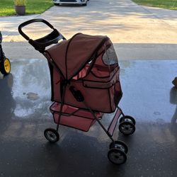 Pink Stroller For Your Pet