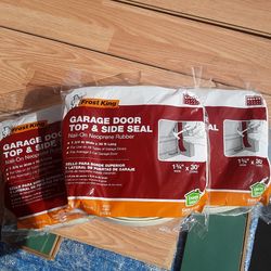 Garage door sealer