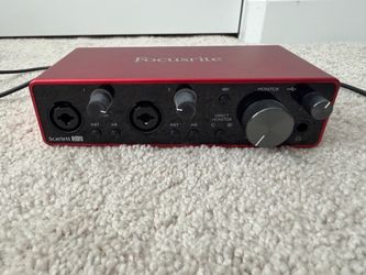 Focusrite Scarlett 2i2 USB Audio Interface