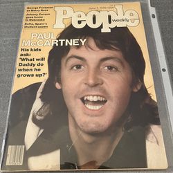 Paul McCartney People Magazine 1976