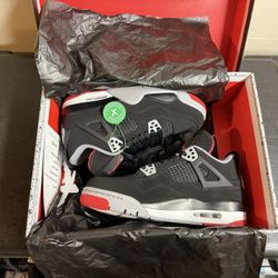 Air Jordan 4 Retro OG 'Bred' 2019
