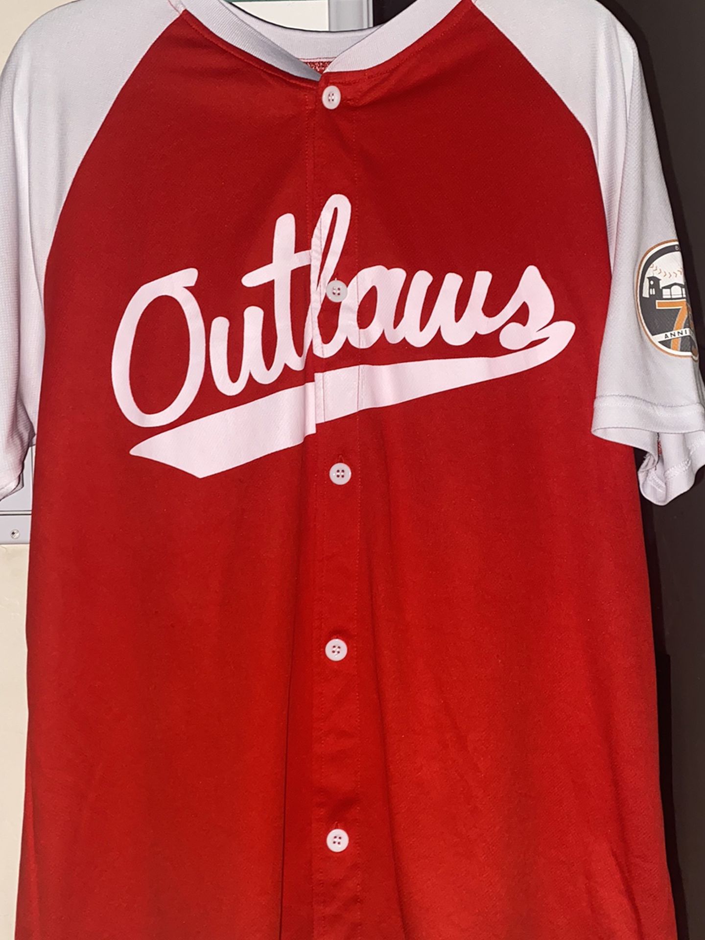 Vintage Outlaws Baseball Jersey