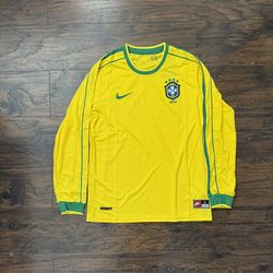 Vintage Brazil Jersey From the 1998 Season