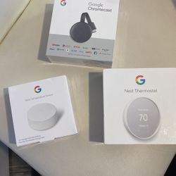 New Google Chromecrast, Temperature Sensor, Best Thermostart