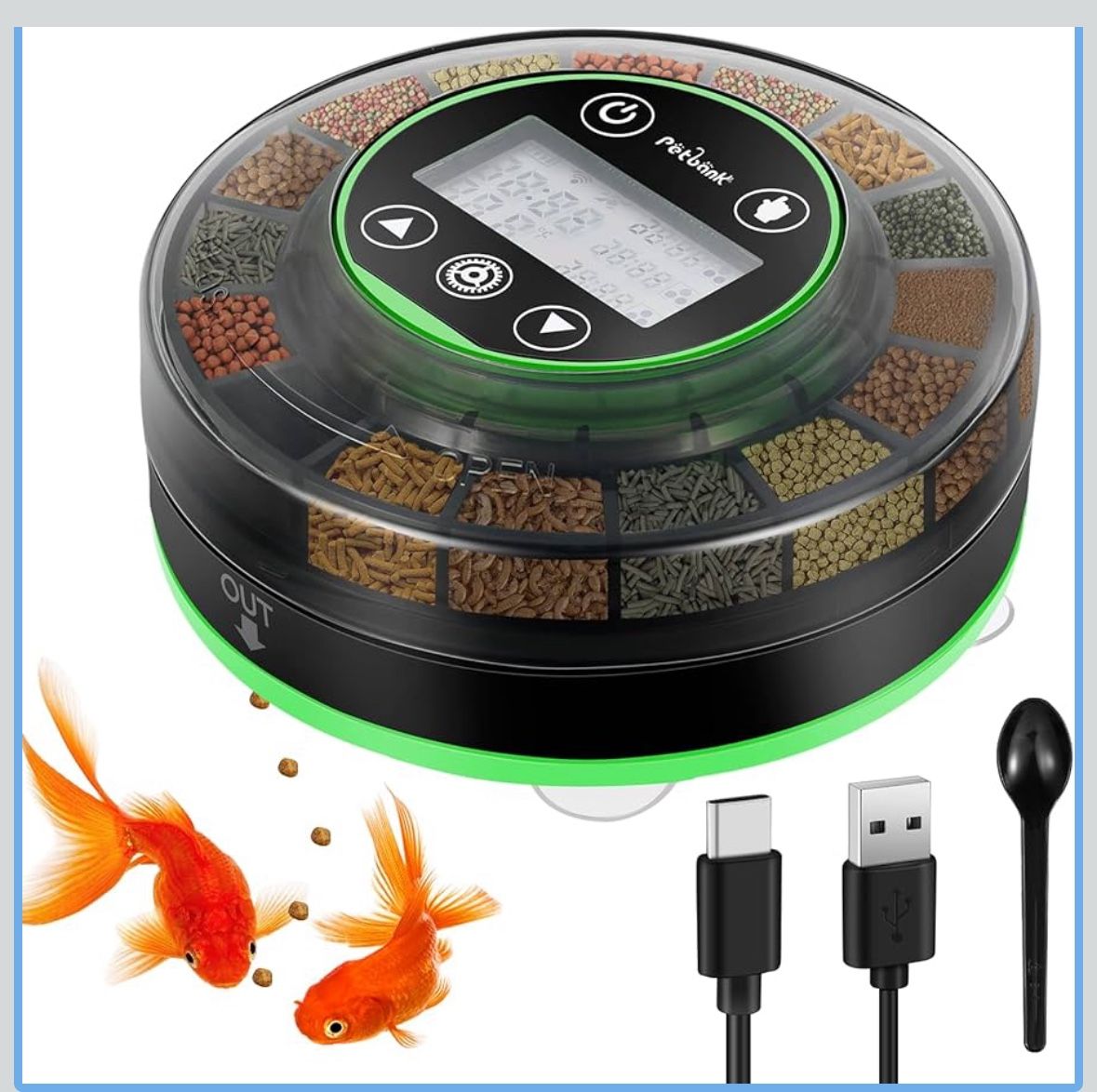 Automatic Fish Feeder for Aquarium