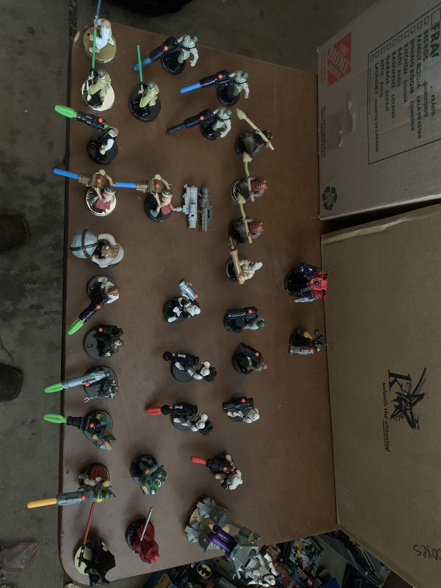 Star Wars Attacktix Lot
