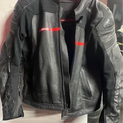 Sedici full leather jacket size:XL