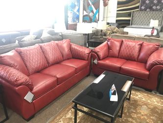 New Ashley sofa and love seat