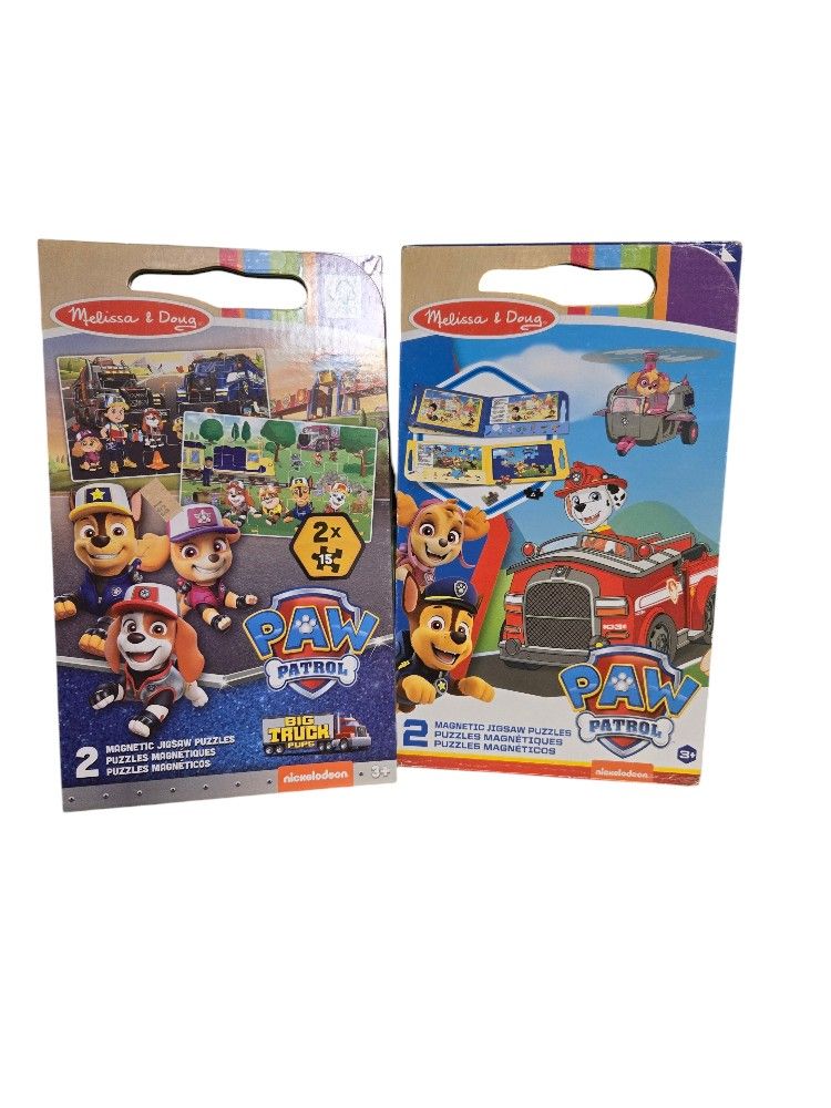 Melissa & Doug Paw Patrol no mess Magnetic Jigsaw Puzzles preschoolers