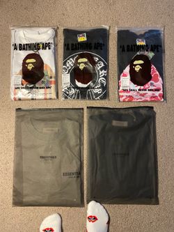 T-shirt bape and essential