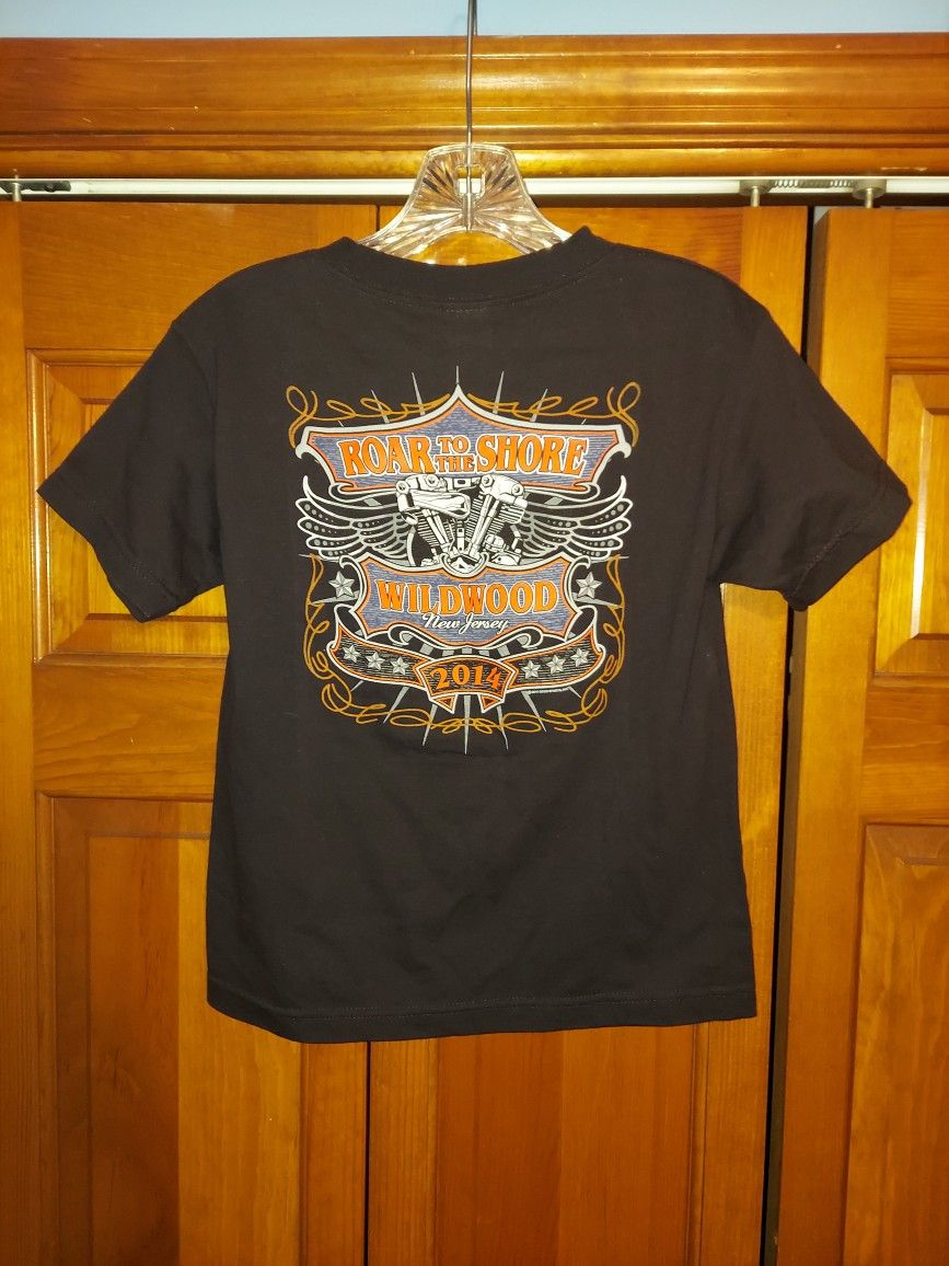 MENS SMALL 2014 ROAR TO THE SHORE WILDWOOD NEW JERSEY SHIRT
