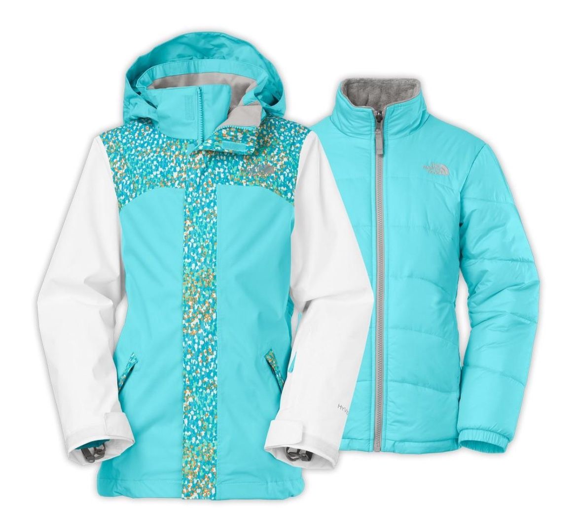The North Face Girls’ Abbit Triclimate Jacket - Fortuna Blue