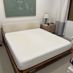 CB2 Bed And Mattress King