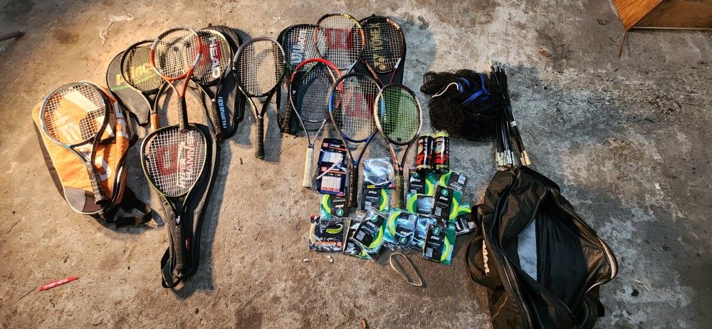 Tennis Rackets And Equipment