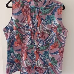 Ladies Sleeveless Blouse (Size Petite XL)