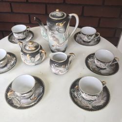 Fine China By TMK Japan Tea Set