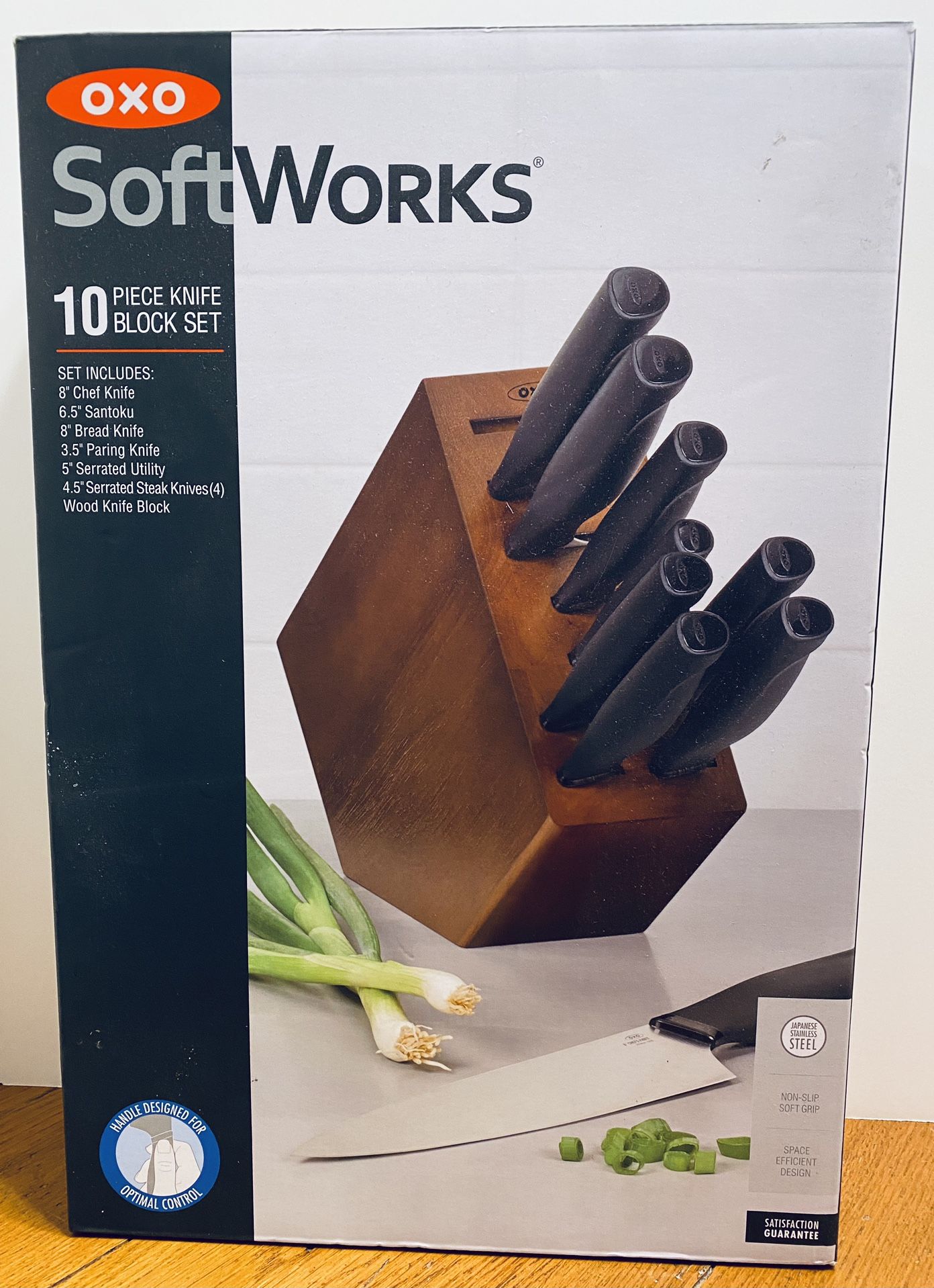 OXO 10-Piece Knife Block Set