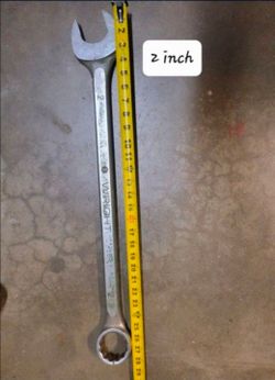 Wright 2 Inch 12 Point 28 Inch Long Wrench. Retails Around $200