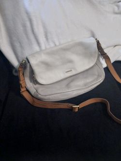 Fossil White Purse