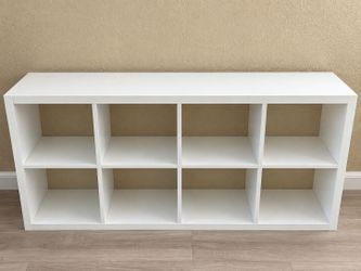 White 8-Cube Storage Organizer / Bookshelf **MOVING SALE**