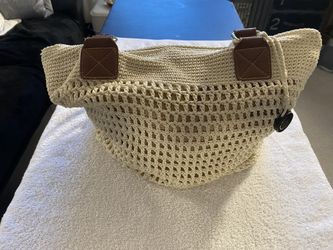 the Sak Crochet Shoulder Bag, Great Condition, Looks New