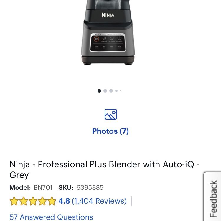 Ninja Fit Blender *SEALED* for Sale in Aventura, FL - OfferUp
