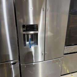 On Sale!  36” width New Kitchen Aid Refrigerator Stainless Steel