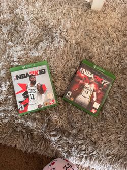 NBA 2K17 and NBA 2K18 Xbox One Games
