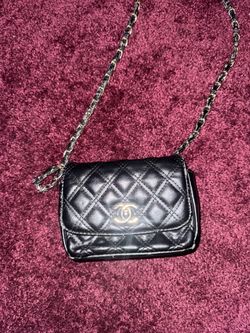 Chanel Mini Quilted Black Crossbody Bag