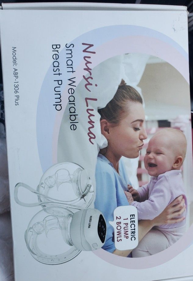 Baby breast wearable smart pump