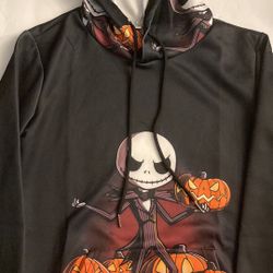 Nightmare Before Christmas Jack the Pumpkin King Lightweight Hoodie, YM, *BRAND