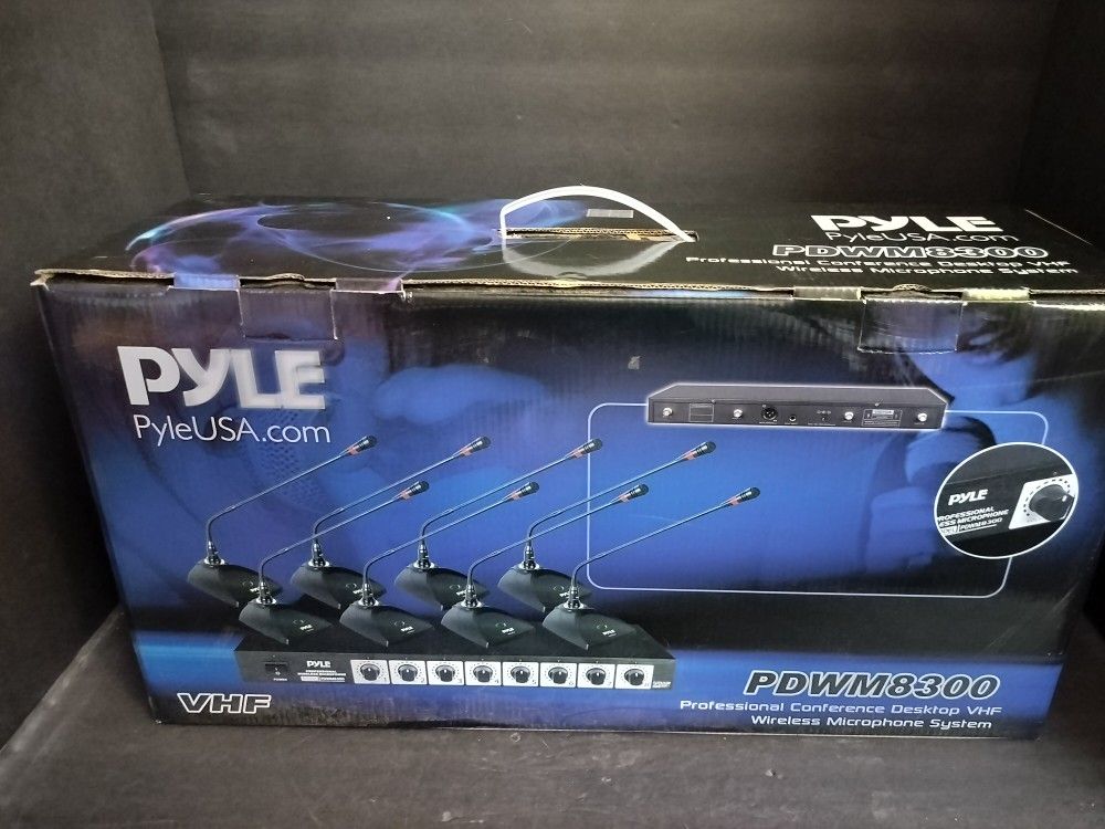 Pyle PDWM8300 Professional Conference Wireless Microphone System