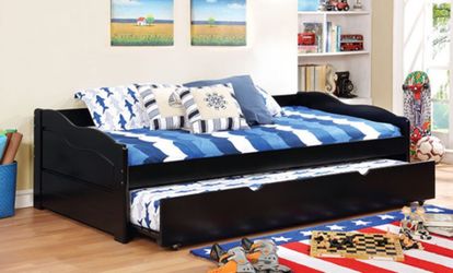 Twin Day bed with Trundle]