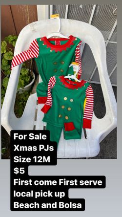 Toddler Xmas Clothes/Pajamas
