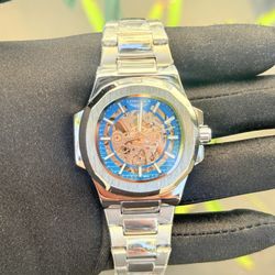 Royal Skeleton Steel Classic – Silver Blue Edition