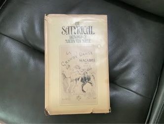 Vintage book- The Satyrical Drawings of Martin Van Maele