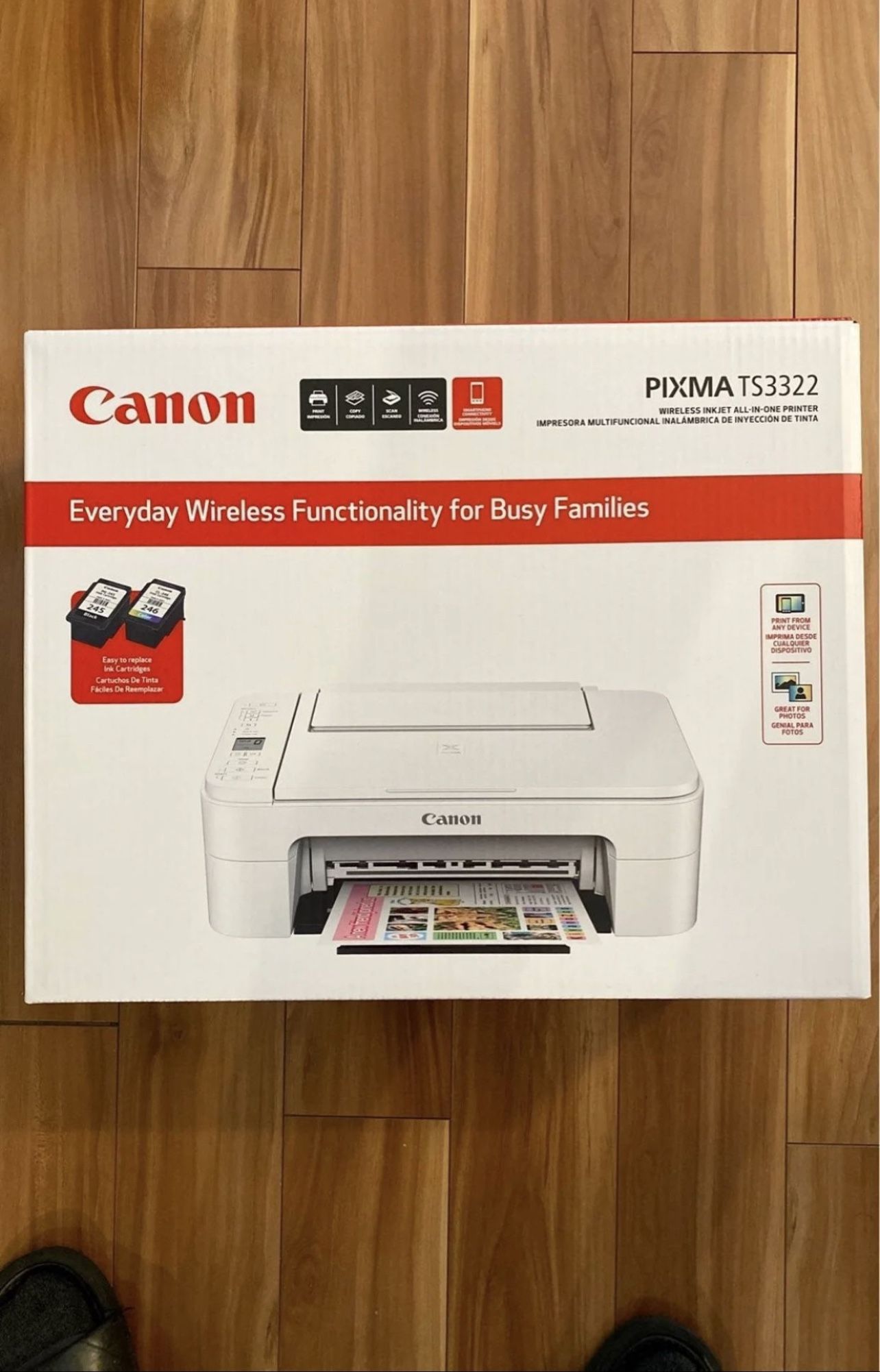 New Canon Wireless All In One Printer