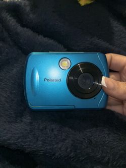 Blue Polaroid Waterproof Digital Camera