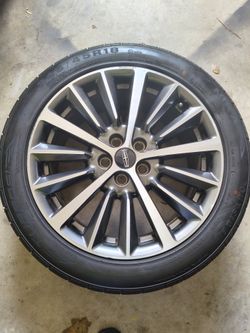 18' rims and tires