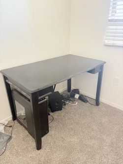 Black Computer Desk
